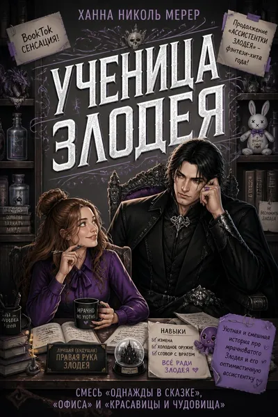 Ученица Злодея — обложка книги