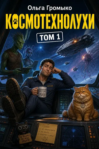 Космотехнолухи. Том 1 — обложка книги