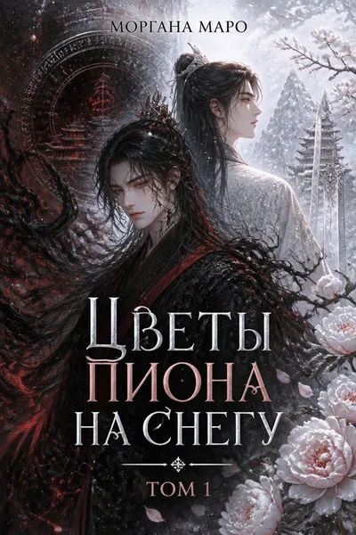 Цветы пиона на снегу. Том 1 — обложка книги