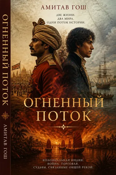 Огненный поток — обложка книги