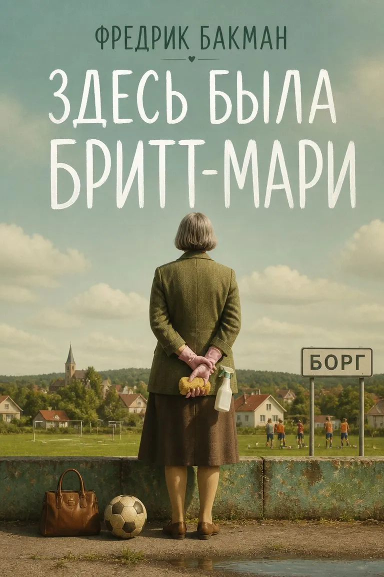 Здесь была Бритт-Мари — обложка книги