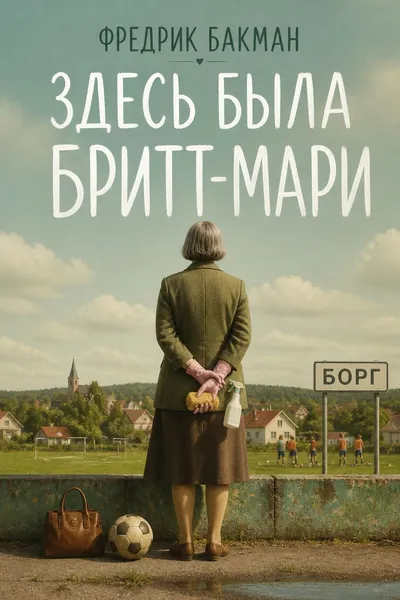 Здесь была Бритт-Мари — обложка книги