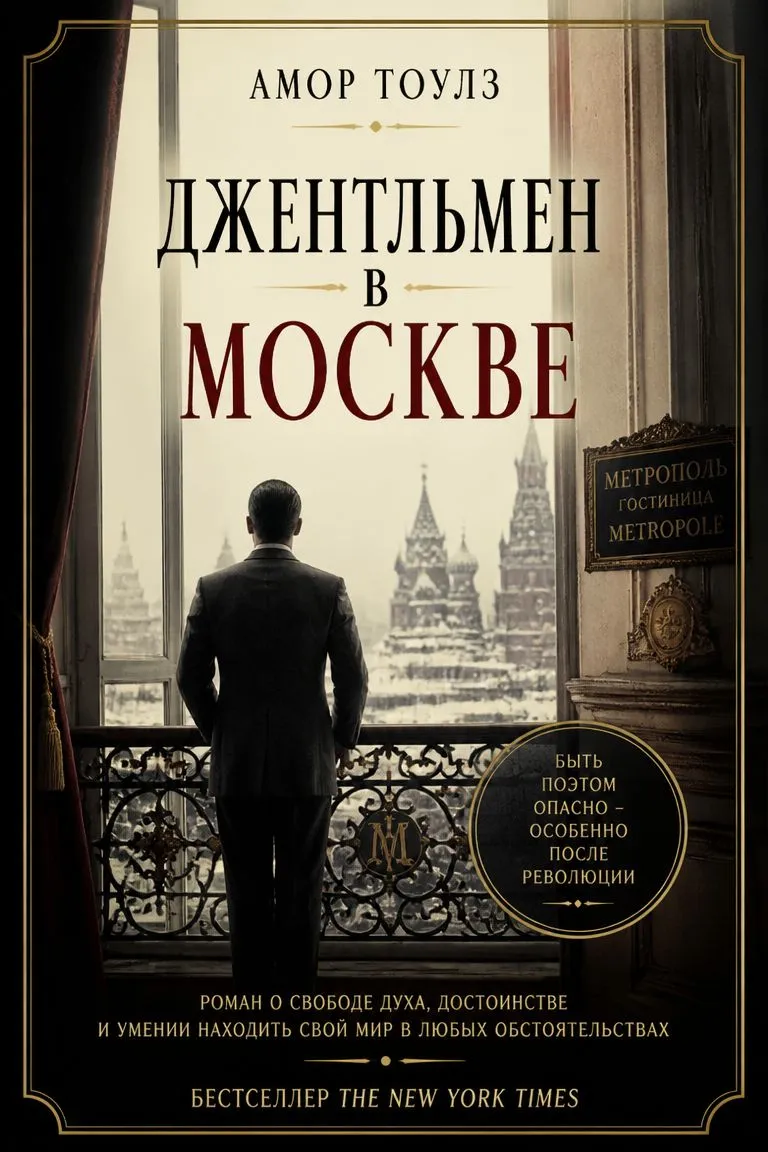Джентльмен в Москве — обложка книги