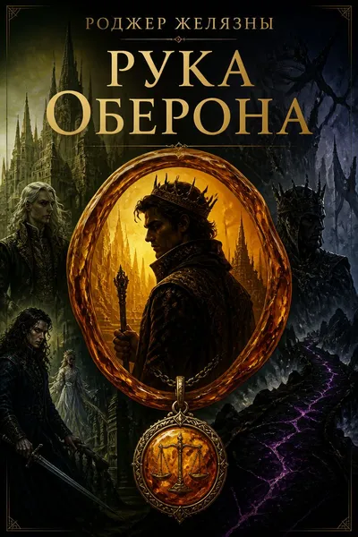 Рука Оберона — обложка книги