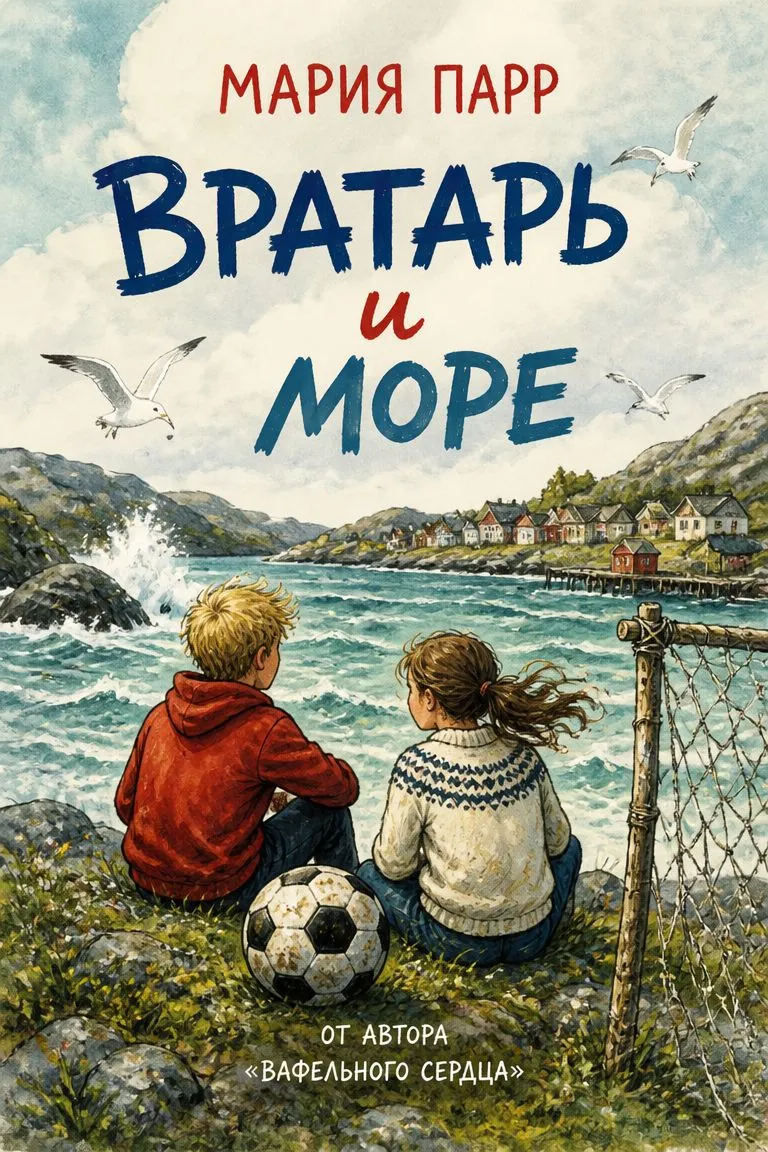 Вратарь и море — обложка книги
