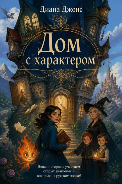Дом с характером — обложка книги