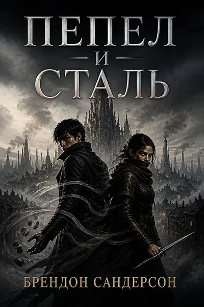 Пепел и сталь — обложка книги
