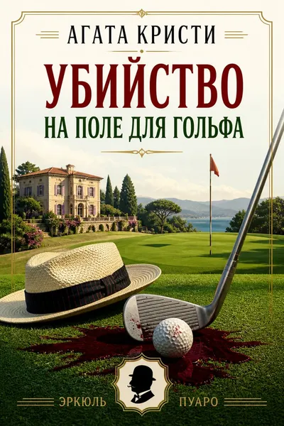 Убийство на поле для гольфа — обложка книги