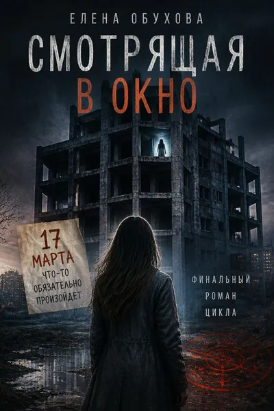 Смотрящая в окно — обложка книги