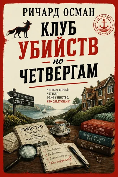 Клуб убийств по четвергам — обложка книги
