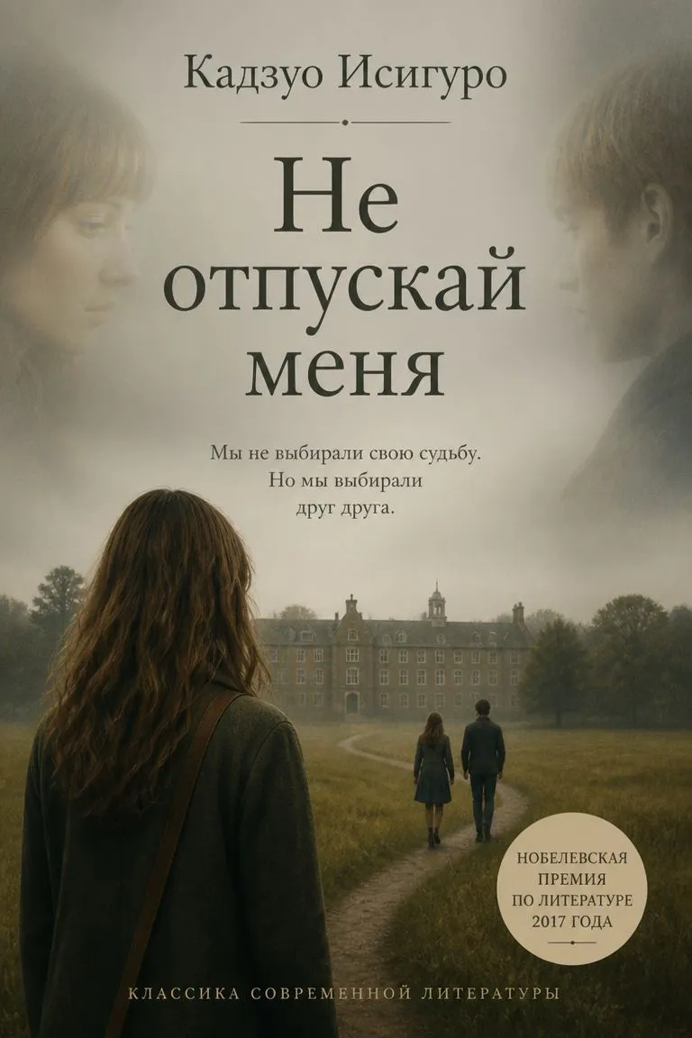 Не отпускай меня — обложка книги