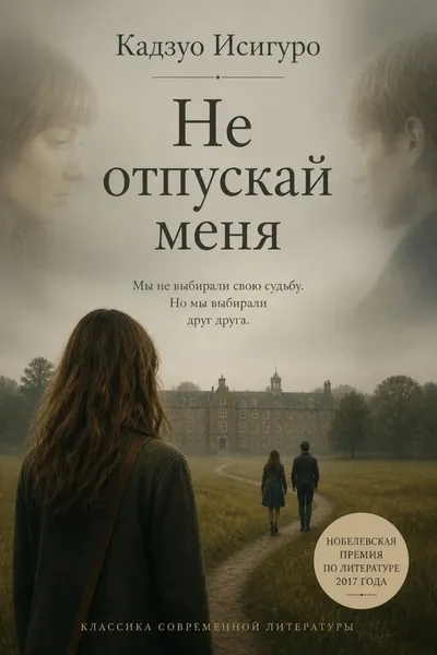 Не отпускай меня — обложка книги