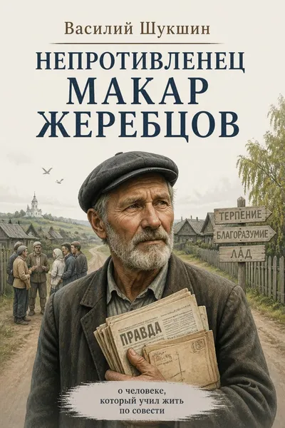 Непротивленец Макар Жеребцов — обложка книги