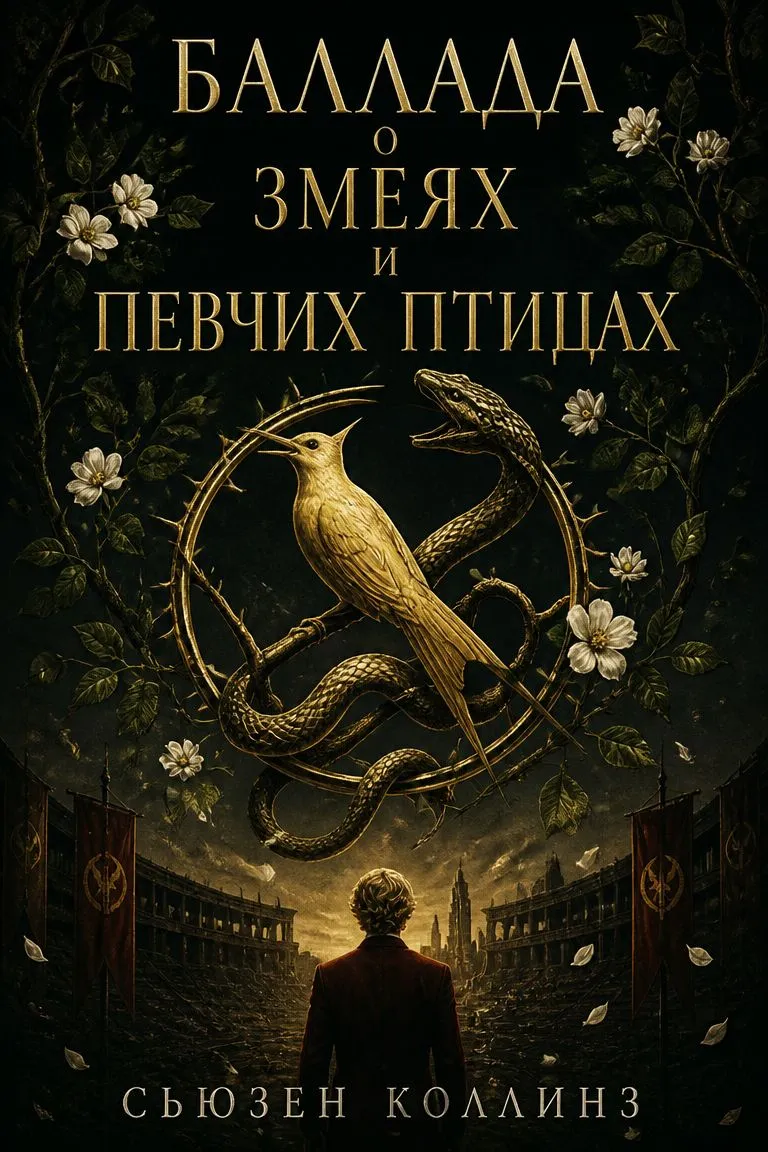 Баллада о змеях и певчих птицах — обложка книги