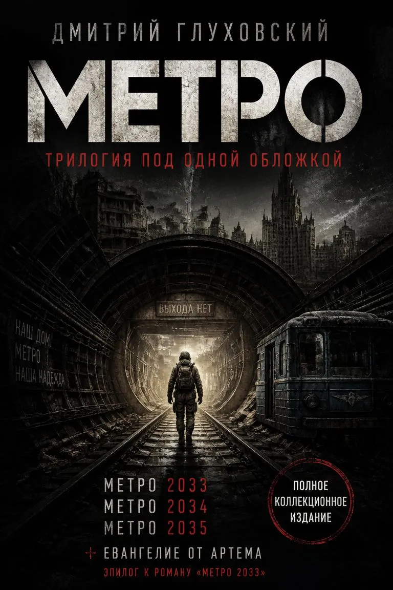 Метро. Трилогия под одной обложкой — обложка книги