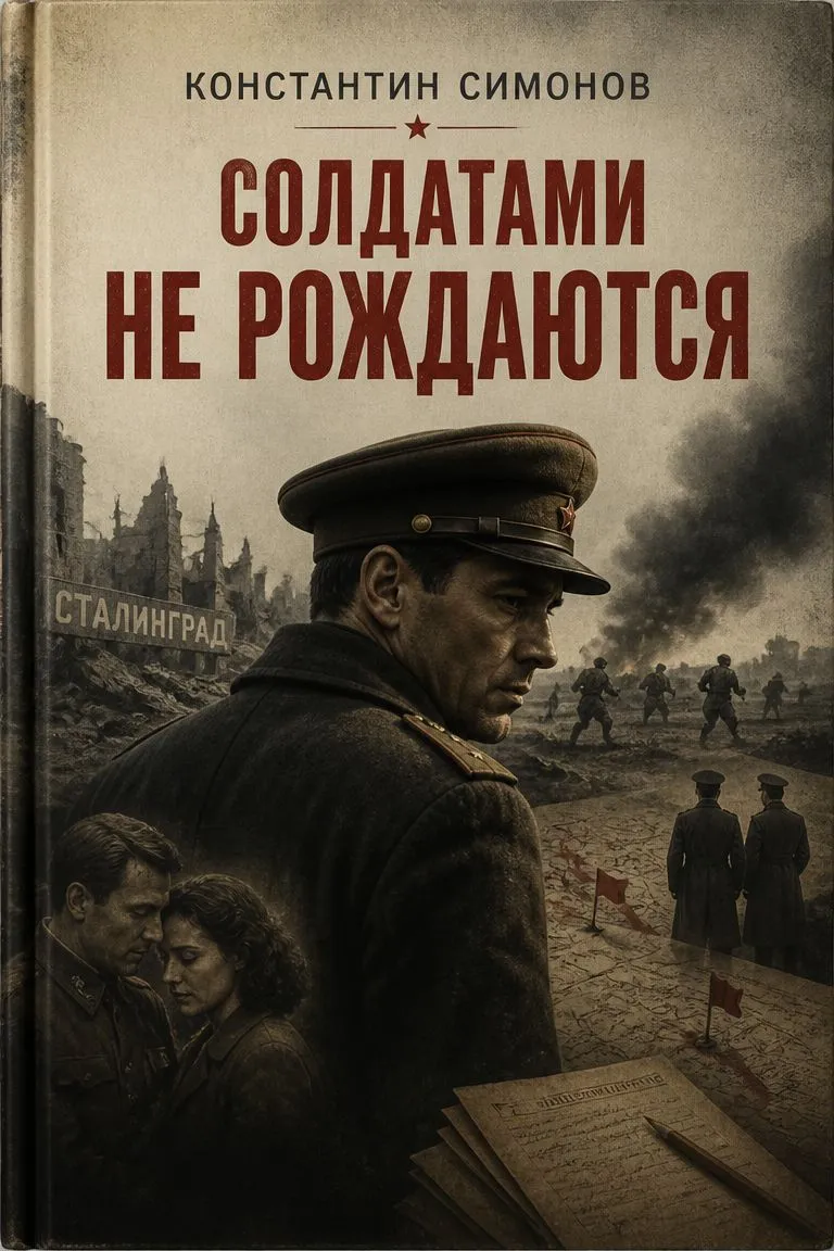 Солдатами не рождаются — обложка книги