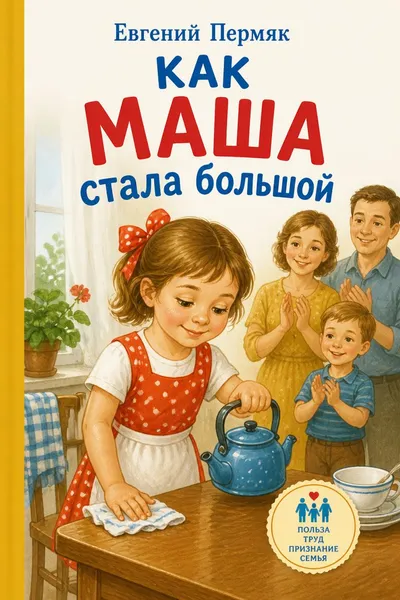 Как Маша стала большой — обложка книги