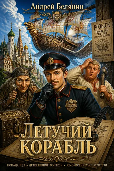 Летучий корабль — обложка книги