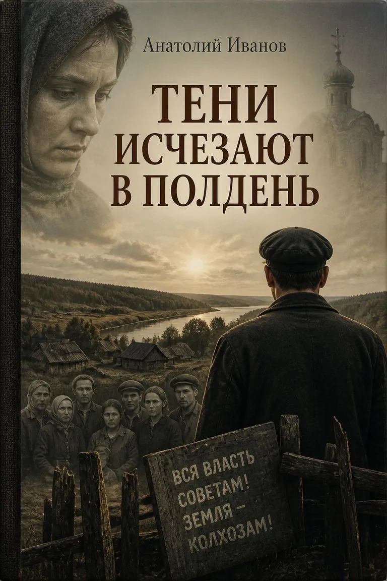 Тени исчезают в полдень — обложка книги