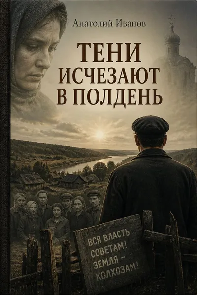 Тени исчезают в полдень — обложка книги