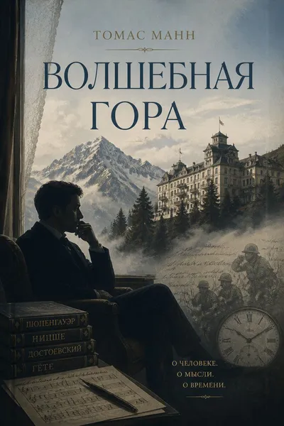 Волшебная гора — обложка книги