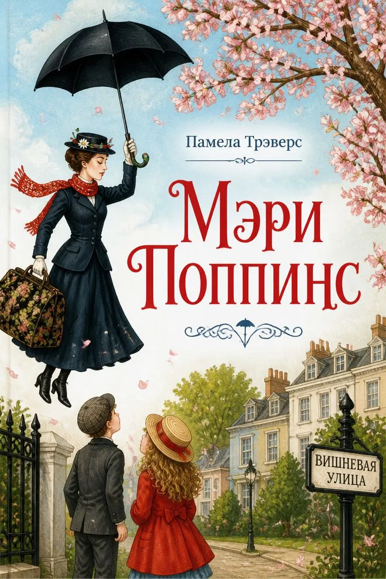 Мэри Поппинс — обложка книги