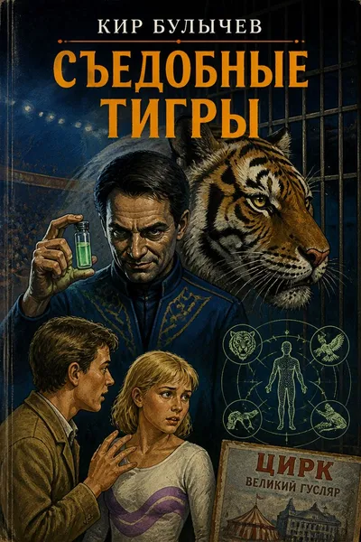 Съедобные тигры — обложка книги
