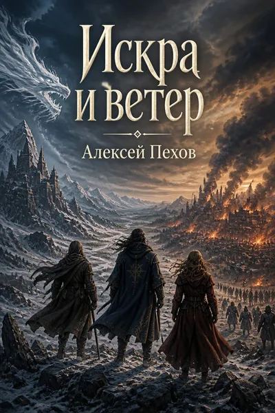 Искра и ветер — обложка книги