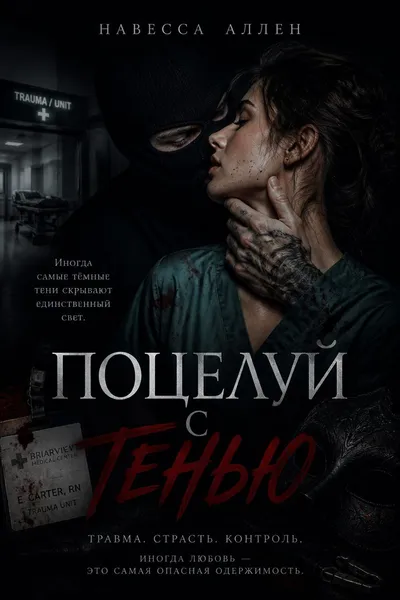Поцелуй с тенью — обложка книги