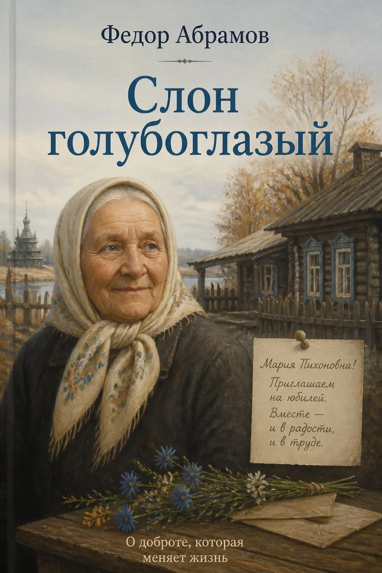 Слон голубоглазый — обложка книги