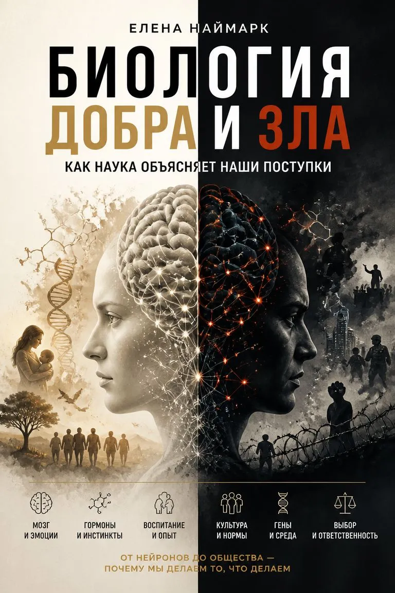 Биология добра и зла. Как наука объясняет наши поступки — обложка книги