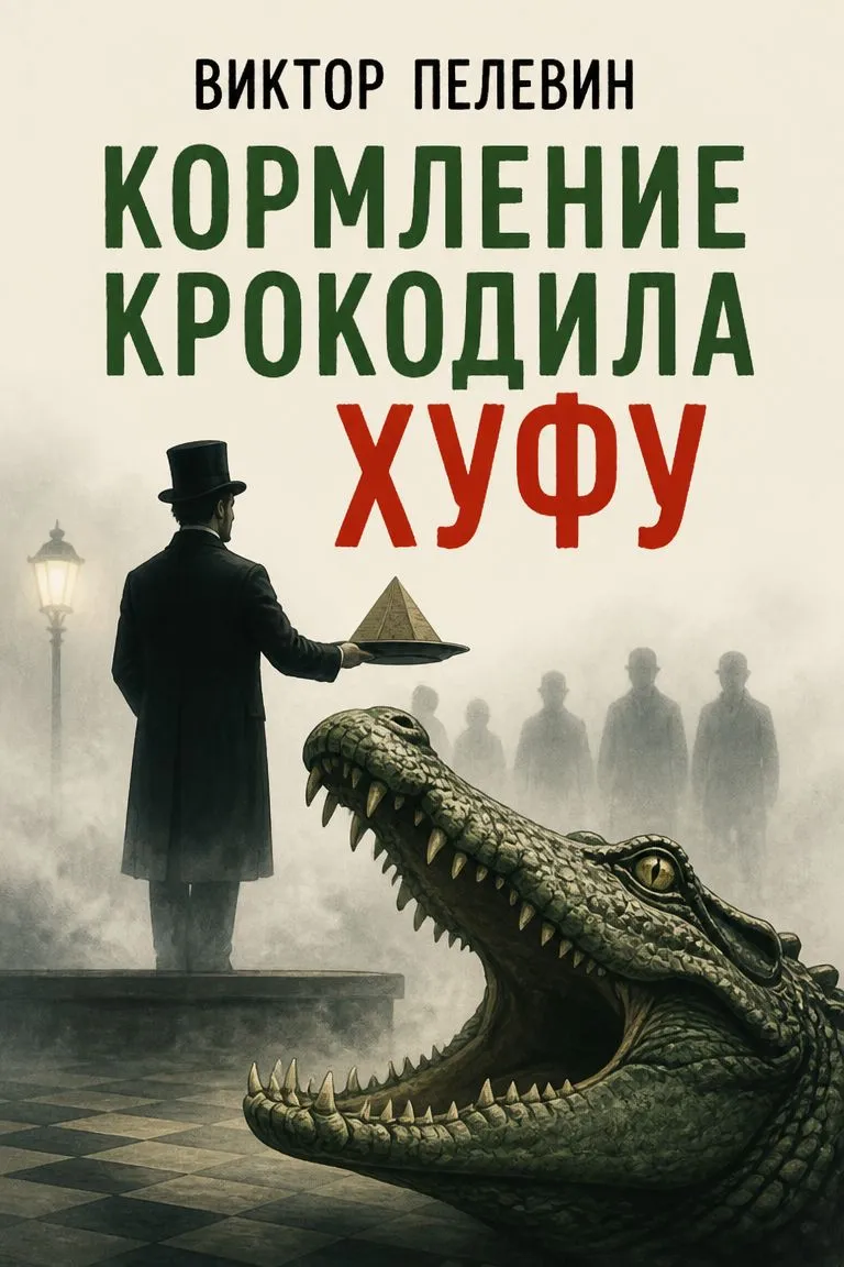 Кормление крокодила Хуфу — обложка книги
