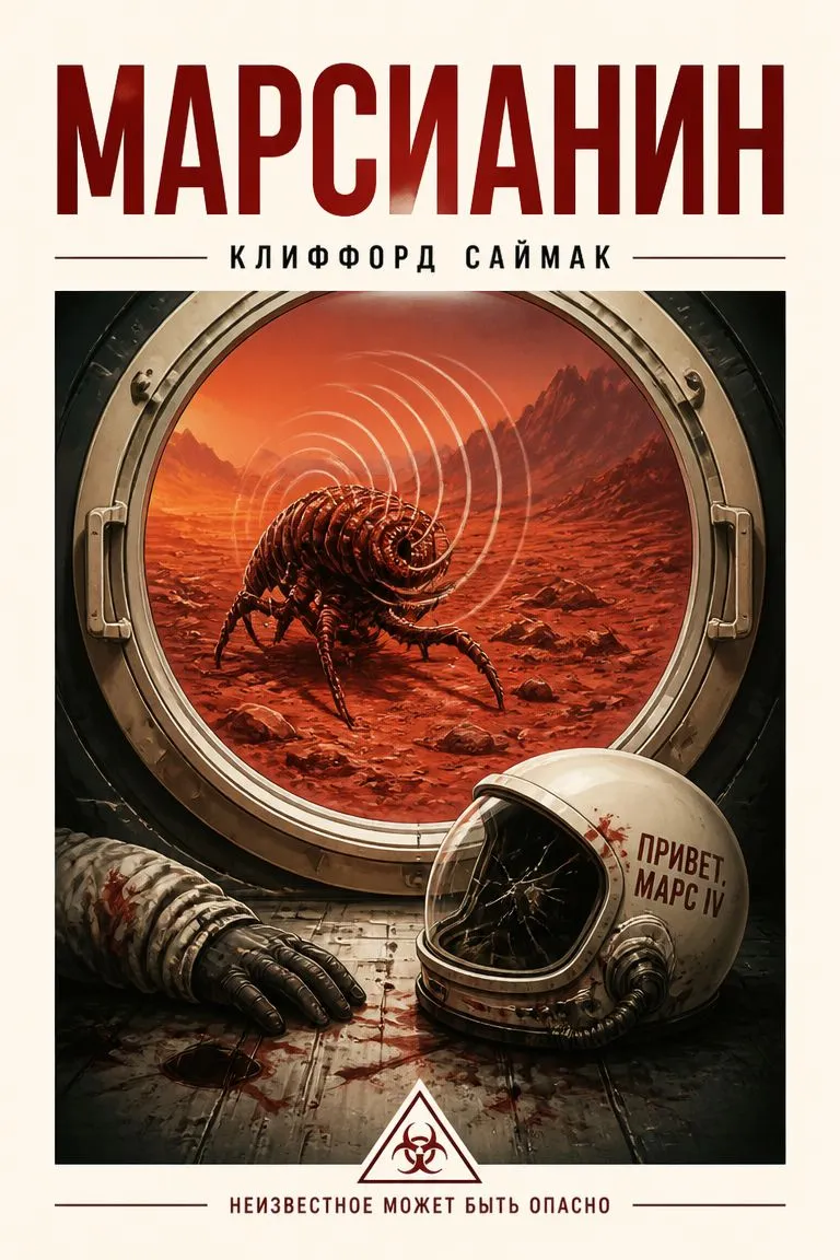 Марсианин — обложка книги