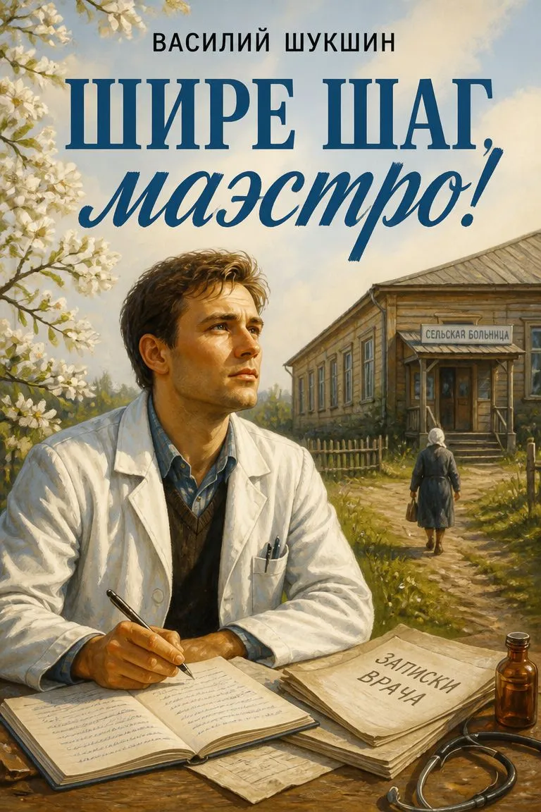 Шире шаг, маэстро! — обложка книги