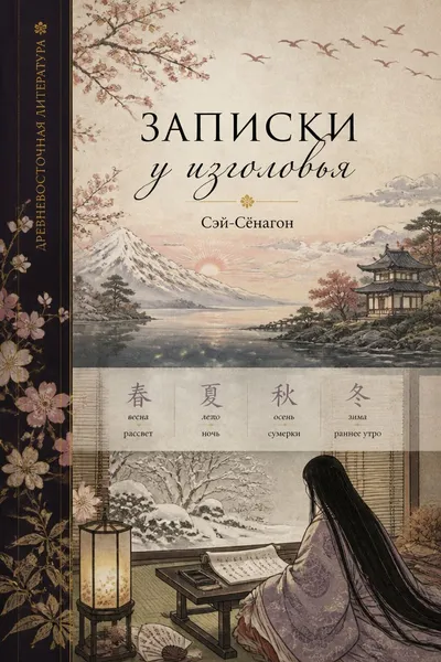 Записки у изголовья — обложка книги