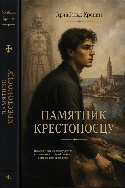 Памятник крестоносцу — обложка книги