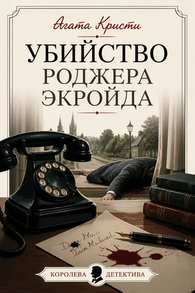 Убийство Роджера Экройда — обложка книги