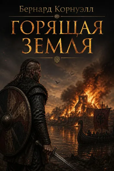 Горящая земля — обложка книги