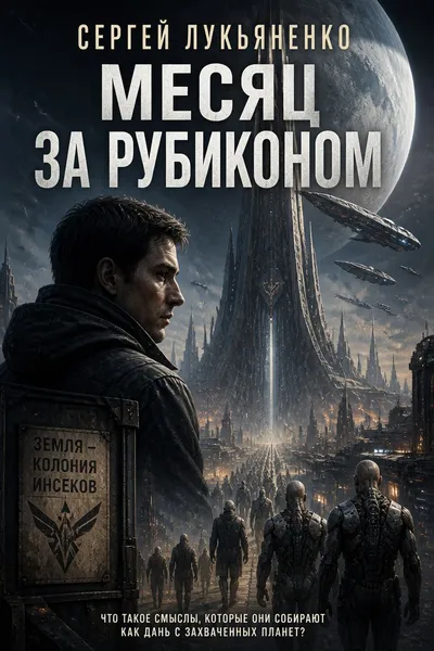 Месяц за Рубиконом — обложка книги