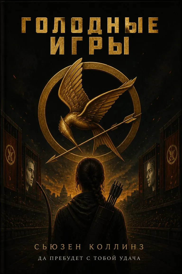Голодные игры — обложка книги