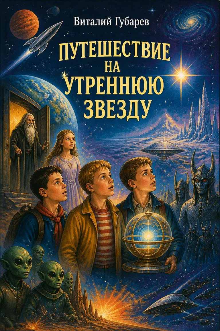 Путешествие на утреннюю звезду — обложка книги