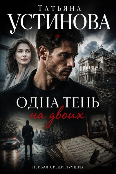 Одна тень на двоих — обложка книги