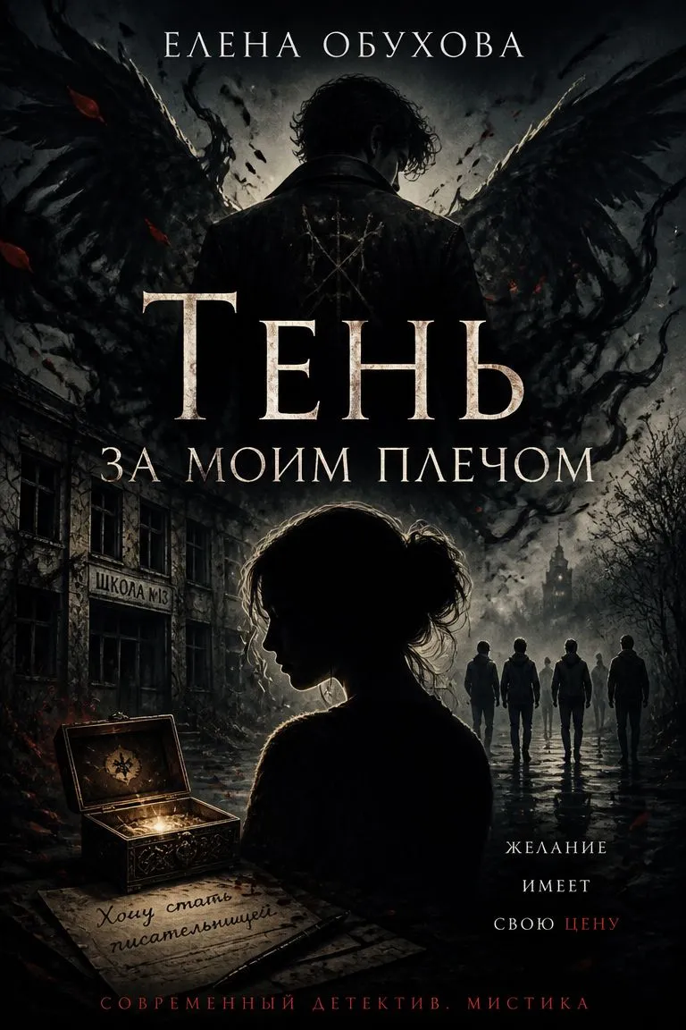Тень за моим плечом — обложка книги