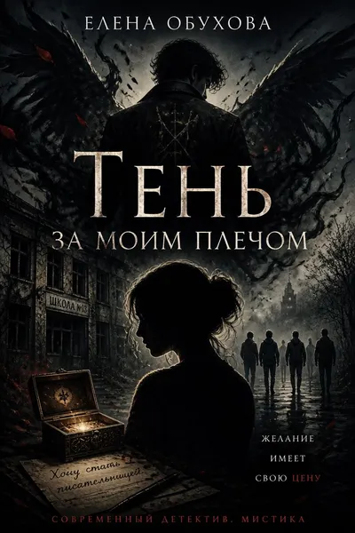 Тень за моим плечом — обложка книги