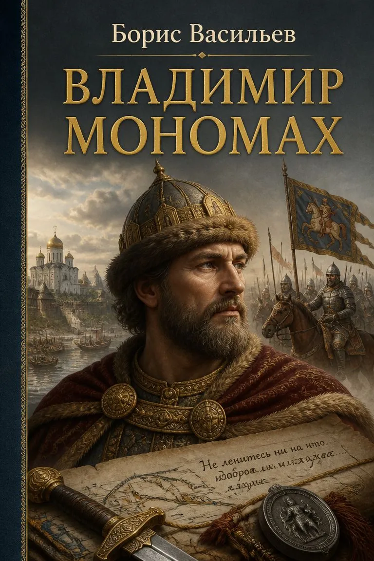 Владимир Мономах — обложка книги