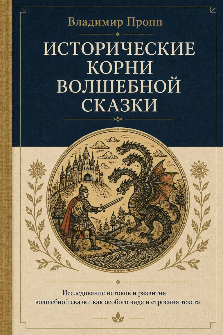 Исторические корни волшебной сказки — обложка книги