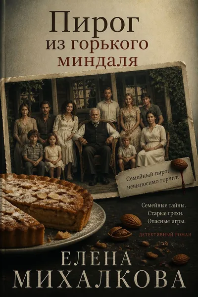 Пирог из горького миндаля — обложка книги