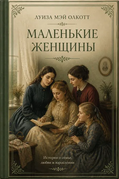 Маленькие женщины — обложка книги