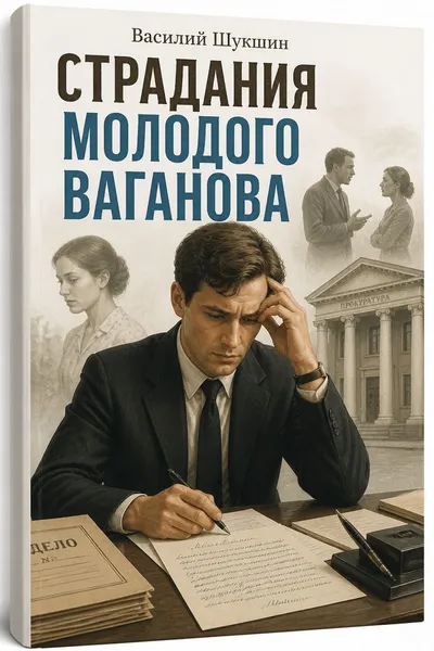 Страдания молодого Ваганова — обложка книги