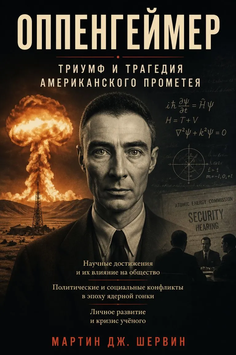 Оппенгеймер. Триумф и трагедия Американского Прометея — обложка книги